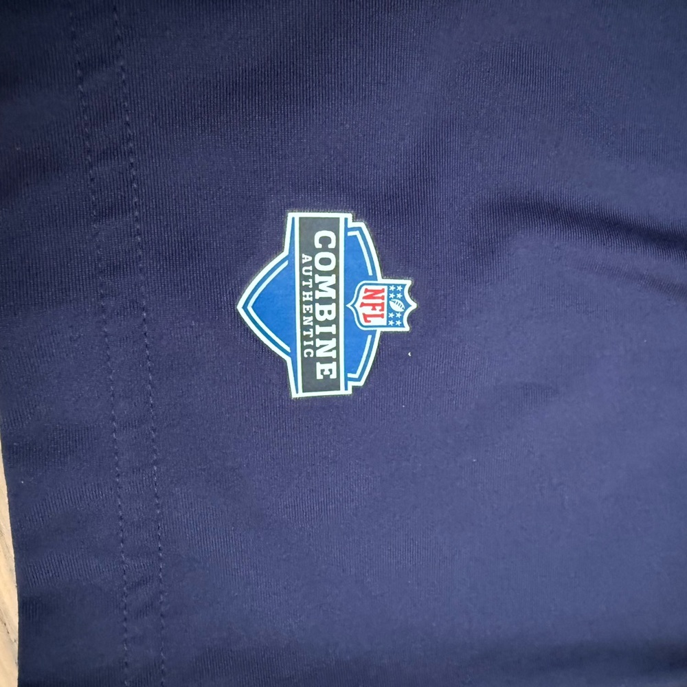 Under Armour Blue Camo Long Sleeve Compression Tee - Heatgear - Picture 4 of 5